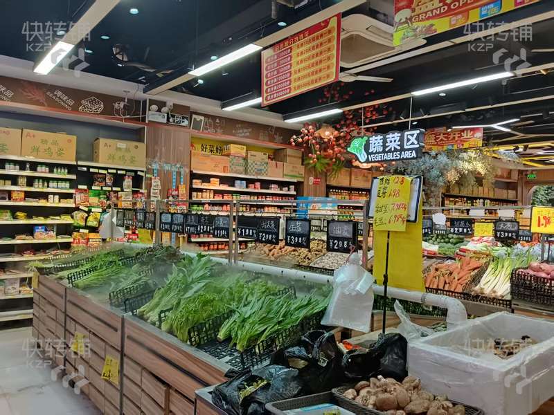 樟木頭“豪翠街”生鮮超市轉讓【靠近樟木頭站，四個門面，附近住宅公寓密集，人流量大，營業額6000+，節假日更多】