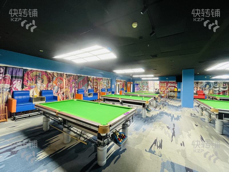 常平‘都市華府’臺球棋牌店轉(zhuǎn)讓【常平CBD商圈，三座富人小區(qū)圍繞，6張臺球桌，2個麻將房】