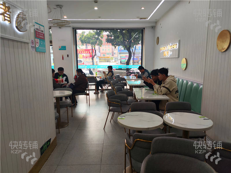 高埗中心小學‘奶茶店’轉讓【五年老店、門口是公交站、學校對面、挨著十字路口】可空鋪