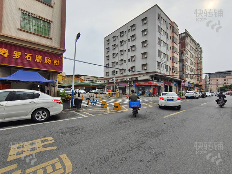 寮步香园一路‘餐饮店’转让【市场转角出入口位置、公寓出租房、大型工业园集中、客流量大】