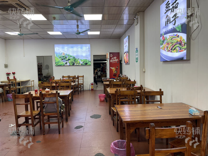 寮步东城交界温塘万正广场旁快餐店转让【酒店、广场、市场、工业区旁，处人流繁华地段，生意稳定】