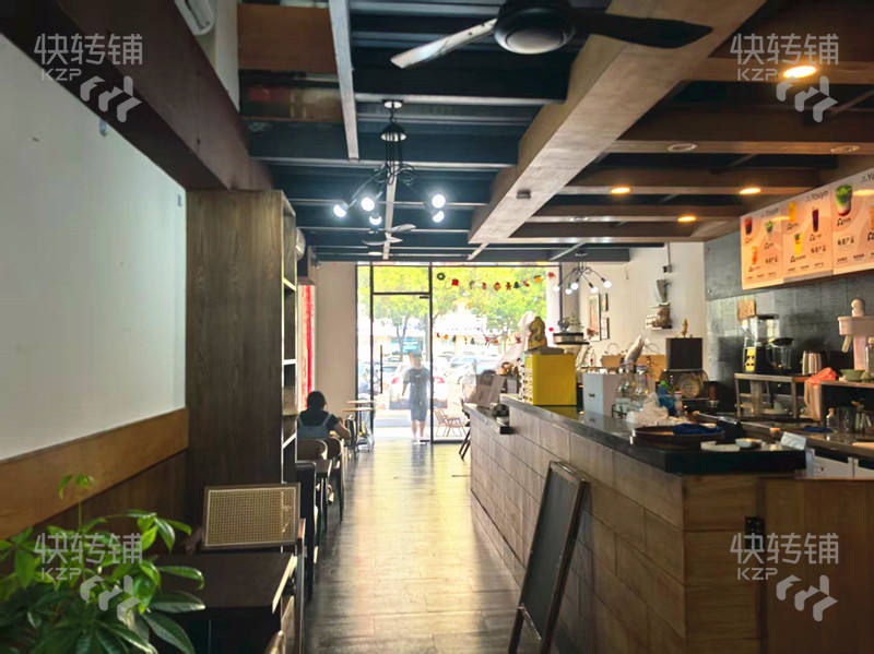 低价急转，南城“西平弥珍道”饮品店转让/可空转【多个高端小区、商场、写字楼等围绕、门口可外摆，二楼棋牌、合适各种饮品小吃项目，可空铺】