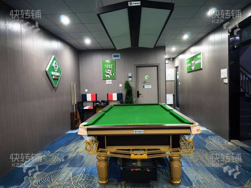 石碣彩虹西路自助臺球棋牌室轉讓【商貿城地段，美食街，住戶密集，靠近萬和百貨，每天進店顧客穩定】