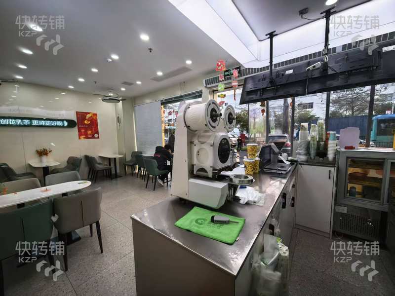 深圳龍華新田（茶萃吧）轉讓【盛鑫百貨出入口、美食聚集地、科發工業園地段、周邊住戶密集】可空鋪