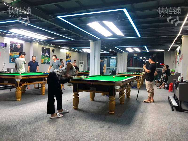 中堂斗朗臺球棋牌轉讓【后面斗朗新村市場、前面富盈公館、公交站后、月租金便宜】
