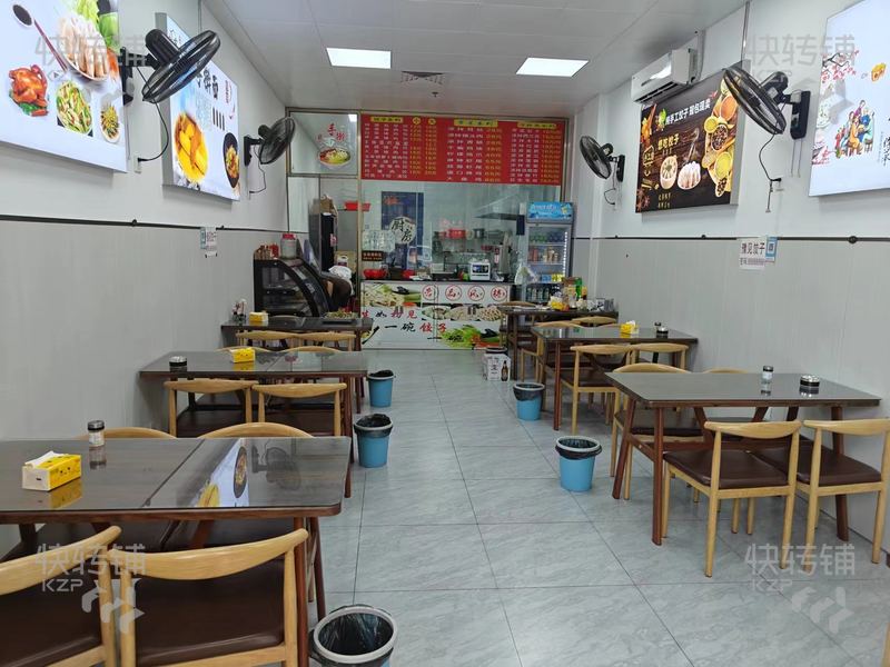 可空轉  塘廈林村‘手工餃子館快餐店’轉讓【星河時代花園樓下、處小區大門旁、可帶技術轉讓】