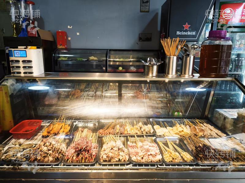 麻涌中心大道‘燒烤夜宵店’轉讓【美食一條街、停車場旁、外擺空間大熟客多、住宅小區圍繞】