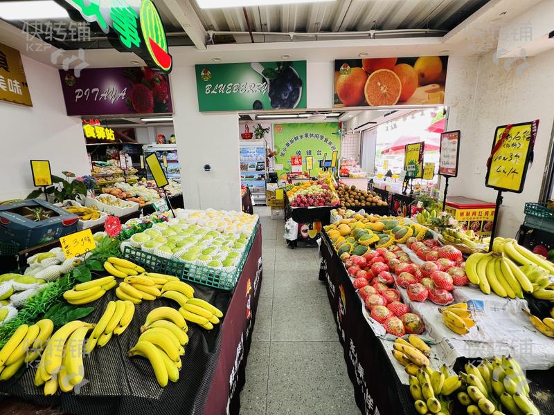 長安‘沙邊綜合市場’水果超市鋪面分租【店鋪周圍多榀牌店，附近住宅公寓、工廠工業區密集，人流量大消費集中】