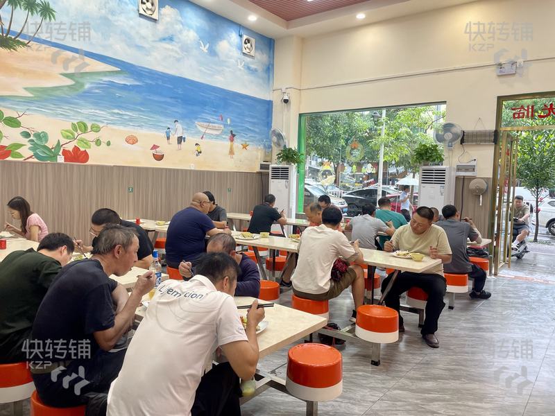 萬江“永和自選快餐”轉讓【上下兩層，挨著水蛇涌農貿市場、營業額4500-5000/天】