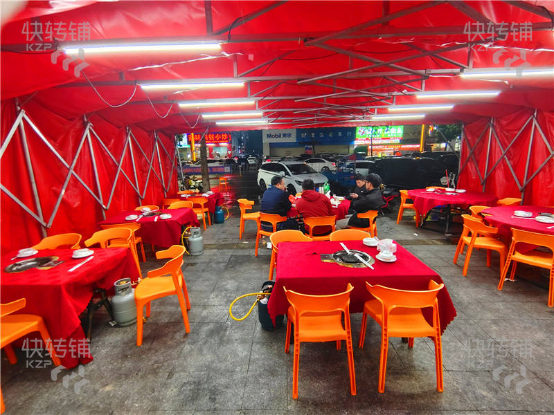 大鋪撿漏【可空轉】鳳崗‘永盛北路’烤魚店轉讓，雙門面【門口夜市街、近黃河百貨、臥龍小區、旁邊工業園、小區】