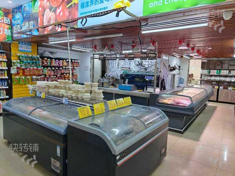 寮步石龍坑路口‘生鮮超市’轉讓 可空轉【處對面維也納酒店，路口處，月營業額45萬左右】