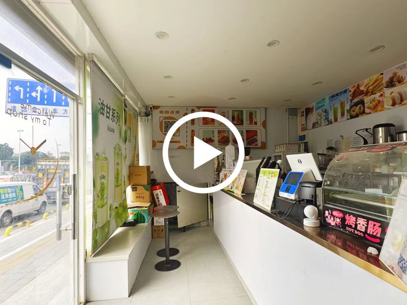 塘厦‘四黎南路’咖啡店转让【工业区多、处美食街、公寓住宅围绕、近市场、人流集中地段】可空转