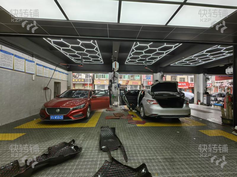謝崗振興大道‘汽修店’轉讓【交叉口處、每天進店20-30臺車，租金便宜，門口停車位充足】