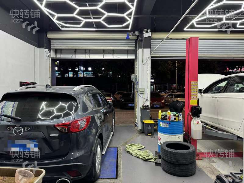 石龍匯星附近汽車美容店轉讓【停車方便、門面寬敞、有穩定客源，車流量大】