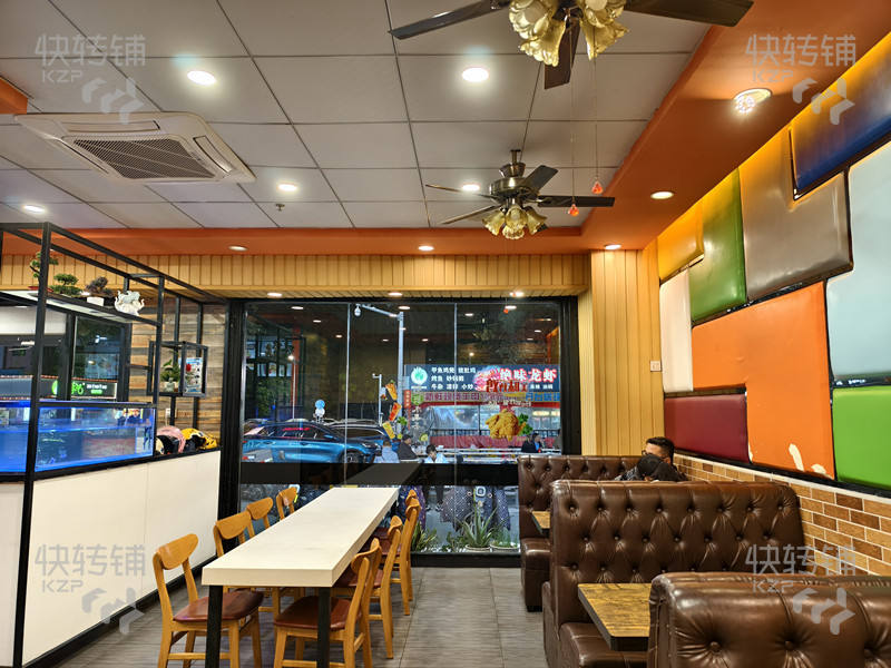 清溪謝坑‘商場大門口’漢堡炸雞轉讓【經營長達13年老店、隔壁海源酒店、沐足、門口美食夜市、廣場舞娛樂區】可空轉