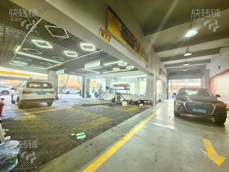東坑大道南汽車美容店轉讓【大轉角位、隔壁加油站、會員1000多、回頭客多、車流量大】