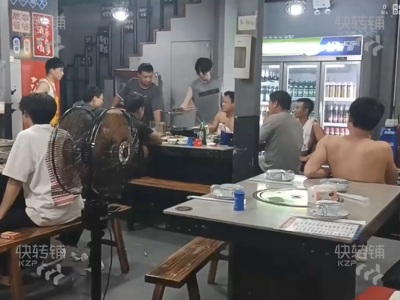 虎門赤崗火鍋宵夜店轉讓【旁邊快捷酒店、九龍美食廣場、周邊大工廠、夜市街、客流量大】