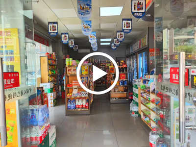 寮步鎮鳧西路臨街轉角位雙門面便利店轉讓【對面有小型工廠，停車方便，老客戶多】