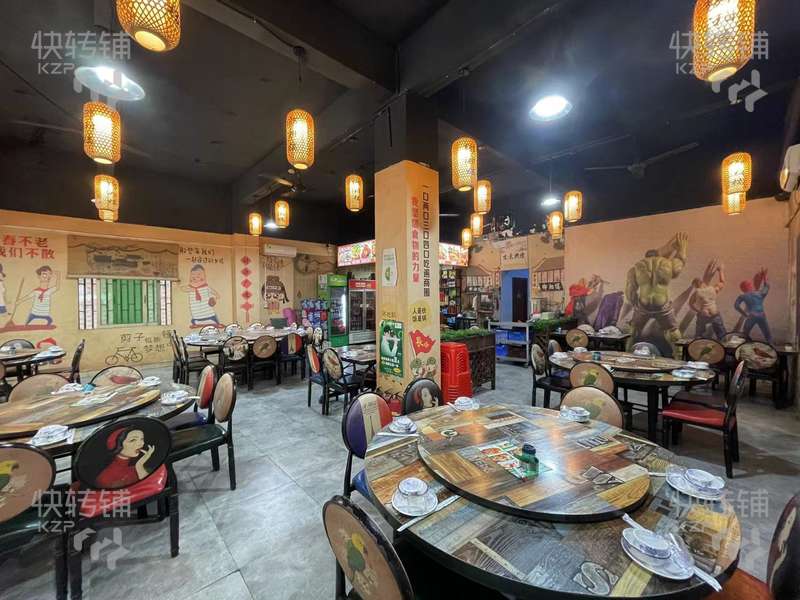 橫瀝新城路湘菜館轉讓【附近都是住宅，工業(yè)區(qū)，商圈成熟，人流量大】