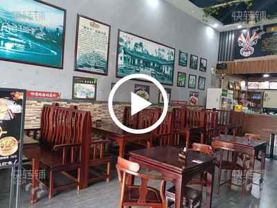 园洲三新商贸城川菜馆转让【双面门上下两层，两大商场中间，附近多个小区围绕，合适各种餐饮项目】