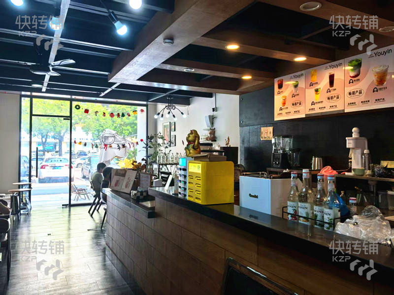低价急转，南城“西平弥珍道”饮品店转让/可空转【多个高端小区、商场、写字楼等围绕、门口可外摆，二楼棋牌、合适各种饮品小吃项目，可空铺】