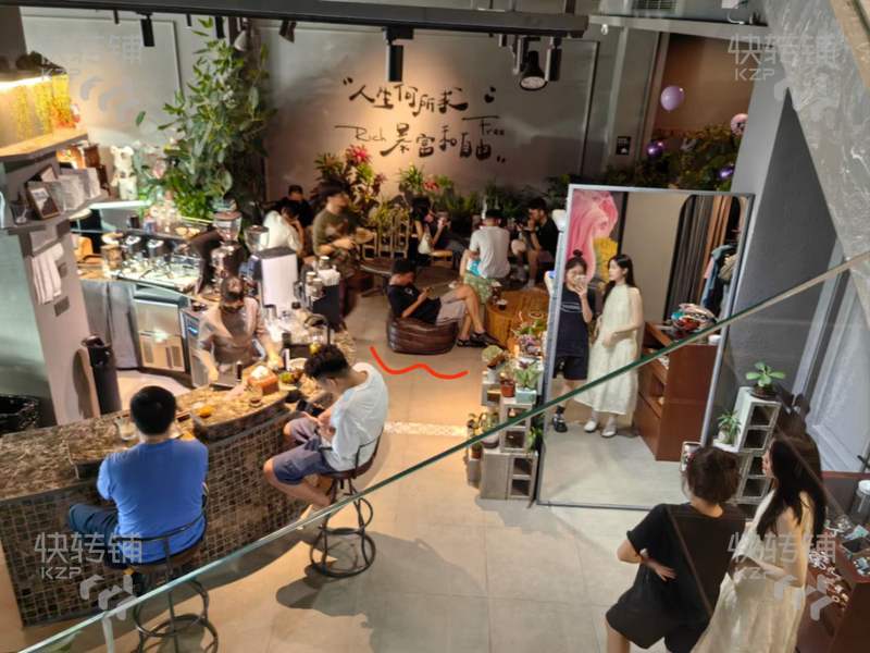 常平翔龍天地旁茶飲咖啡店轉讓【周邊有大型購物廣場、多個小區、學校人流量大】