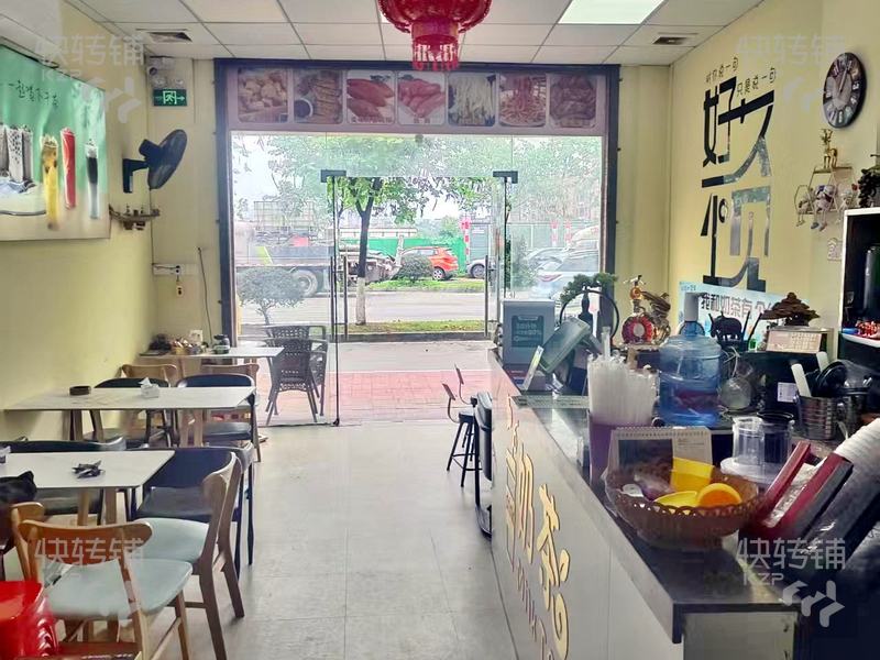 萬江大新路奶茶店轉讓【上下二層、門口能外擺，夜市美食一條街、住宅公寓圍繞】