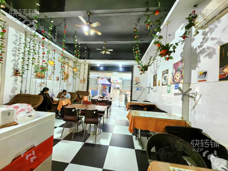 大朗‘水口市場’奶茶店+樓上出租房，整幢轉讓【樓上收租可抵夠店租，對面超市，美食街、后面市場，可做24小時】