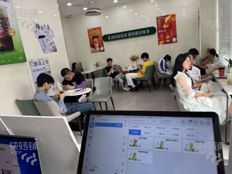 深圳龍華新田（茶萃吧）轉讓【盛鑫百貨出入口、美食聚集地、科發工業園地段、周邊住戶密集】可空鋪