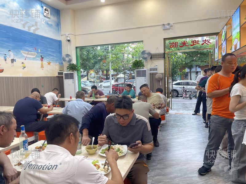 萬江“永和自選快餐”轉讓【上下兩層，挨著水蛇涌農貿市場、營業額4500-5000/天】