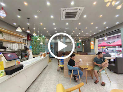 茶山盧邊加盟連鎖飲品店轉讓【大轉角位，旁邊是茶園商場，盧邊市場，美食步行街】可空轉