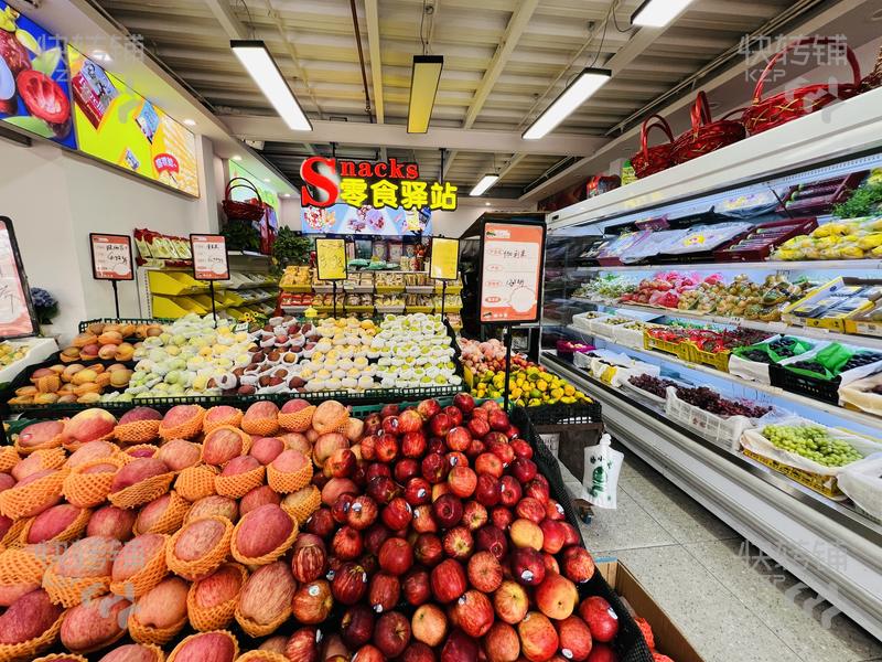 長安‘沙邊綜合市場’水果超市鋪面分租【店鋪周圍多榀牌店，附近住宅公寓、工廠工業區密集，人流量大消費集中】
