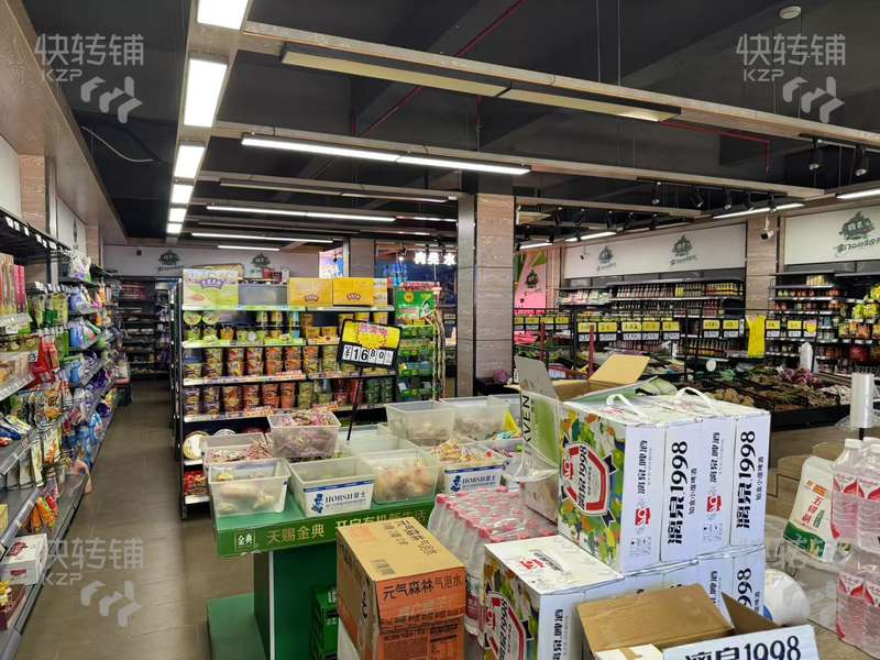 南城西平板嶺西路‘生鮮超市’轉讓【森林湖高端小區、出入口位置、UCC寫字樓、生意穩定、人流集中】
