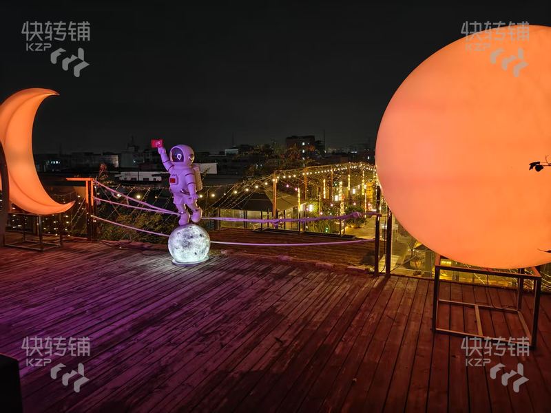 厚街厚街村主街露天天台餐吧转让【对面工业园区、附近住宅区、装修精美、总投100w＋】