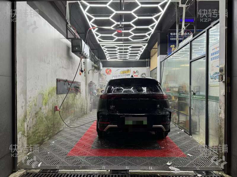 石龍匯星附近汽車美容店轉讓【停車方便、門面寬敞、有穩定客源，車流量大】