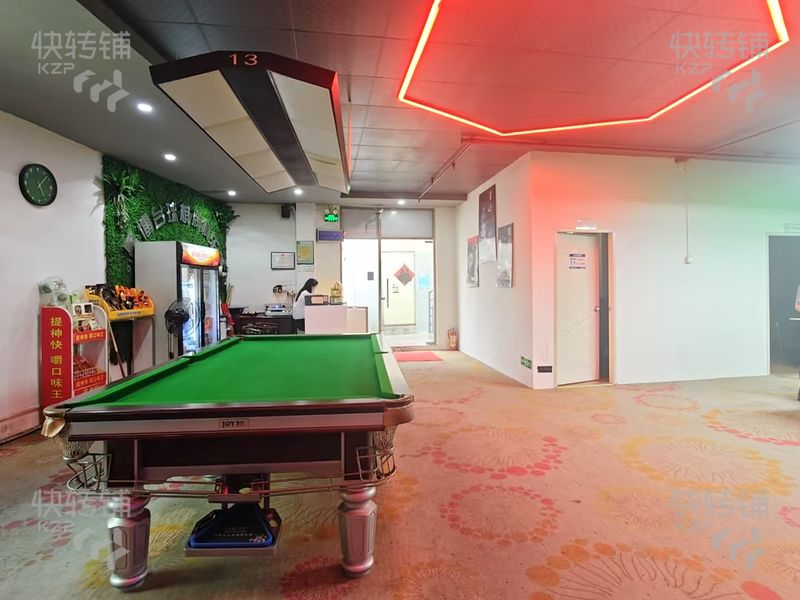 虎門“龍眼市場”桌球棋牌轉讓【附近公寓住宅、市場廣場、工業區等圍繞、大招牌】