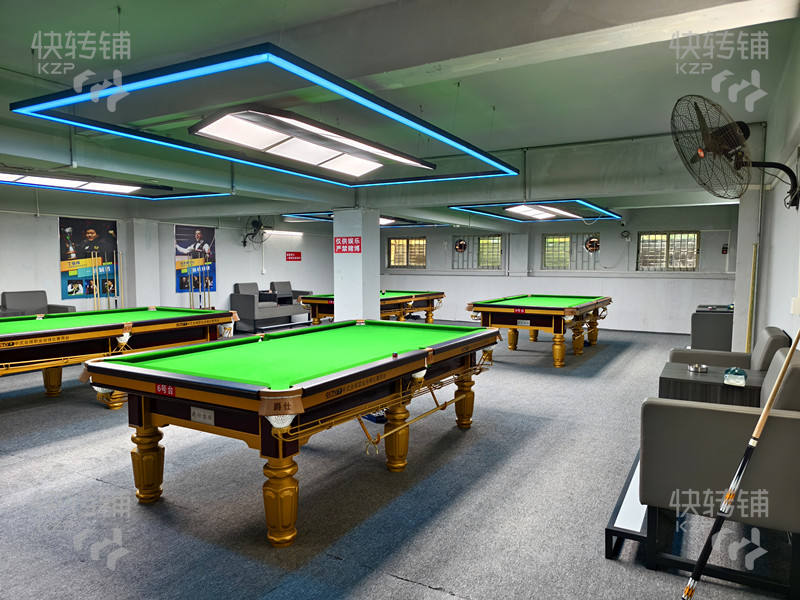 中堂斗朗臺球棋牌轉讓【后面斗朗新村市場、前面富盈公館、公交站后、月租金便宜】