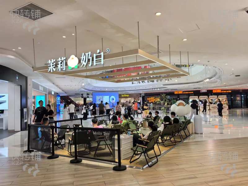 莞城萬科城市廣場內連鎖飲品店轉讓【肯德基出入口正對面、周邊小區、寫字樓大廈】