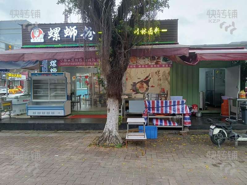 寮步百业农贸市场螺蛳粉店转让【拐角位置，独立厨房、外摆区大，合适各种小吃饮品项目入驻】