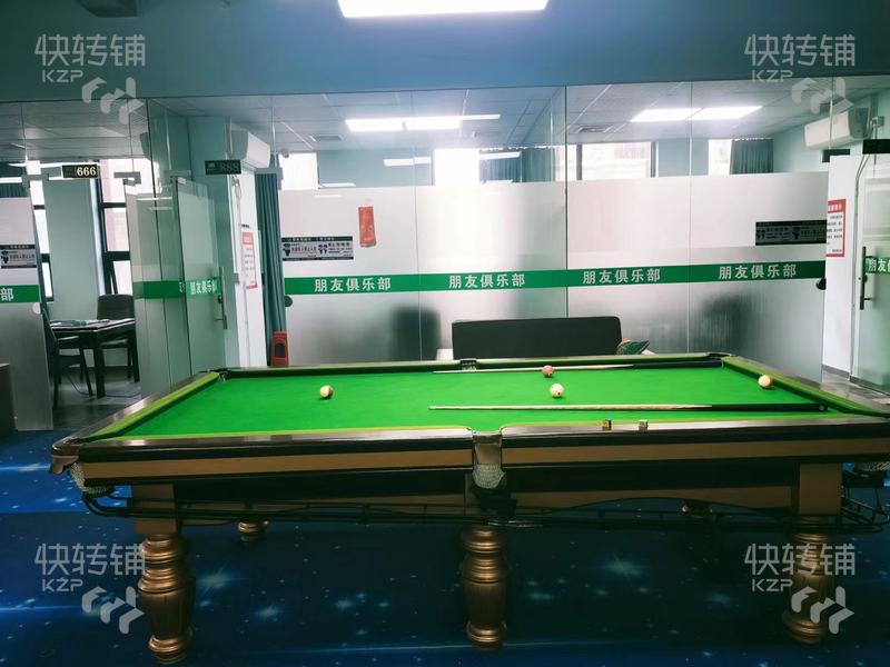 鳳崗臥龍小區(qū)旁臺球棋牌室轉(zhuǎn)讓【周邊有小區(qū)、沃爾瑪、大廈等，人流量大】