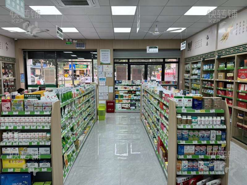 塘廈奧園譽峰小區藥店轉讓【雙門面，牌證齊全，周邊全是住宅高端小區，消費水平高】可空轉