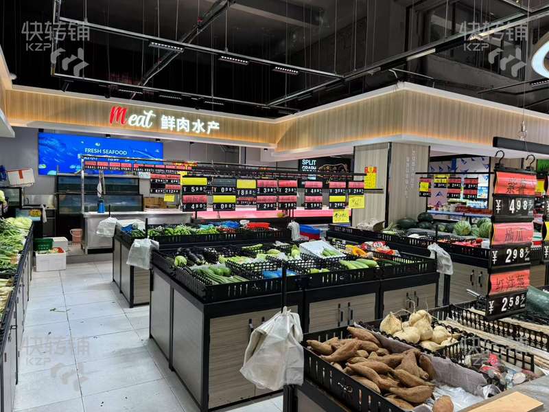 清溪‘三中’生鮮超市轉讓【營業額15000+、全新精美裝修、周邊工廠、工業園、大型公寓住宅區集中】