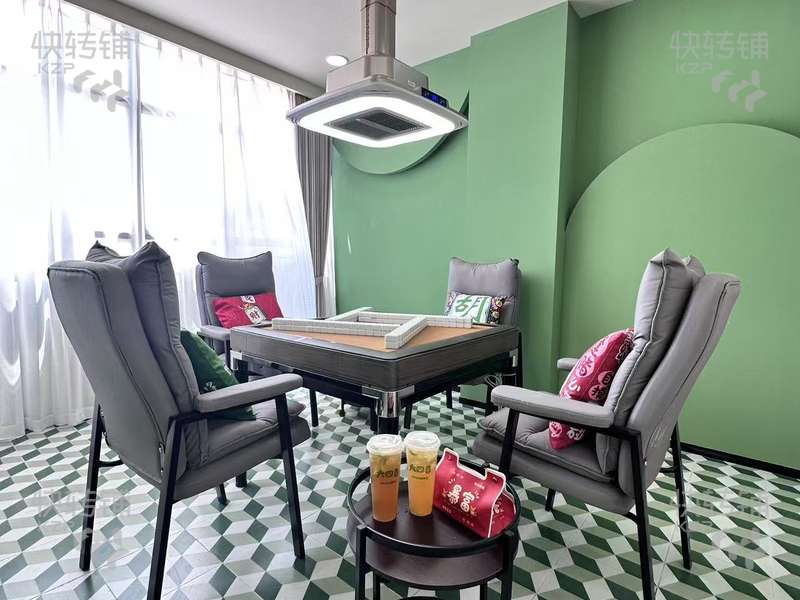 沙田大道24小時自助棋牌室＋茶飲店轉讓【整棟3層，湖景花園樓下，商住美食地段，免費停車位多，盈利中，熟客多】