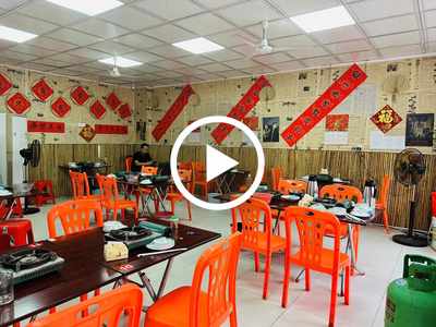 橫瀝田坑‘星城購物廣場’牛雜店轉讓【夜宵一條街、周邊工業區、公寓住宅集中、多個停車位】