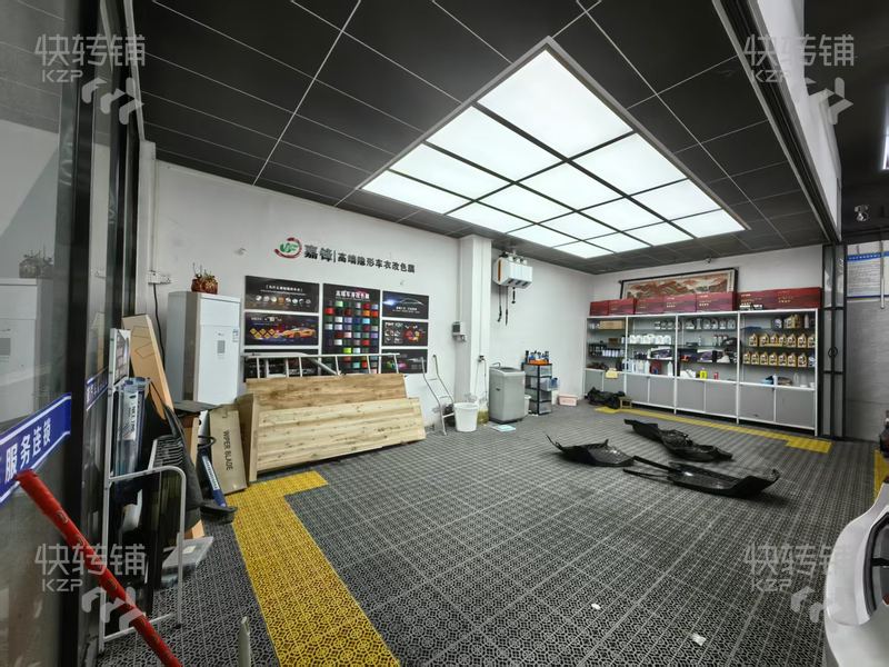 謝崗振興大道‘汽修店’轉讓【交叉口處、每天進店20-30臺車，租金便宜，門口停車位充足】
