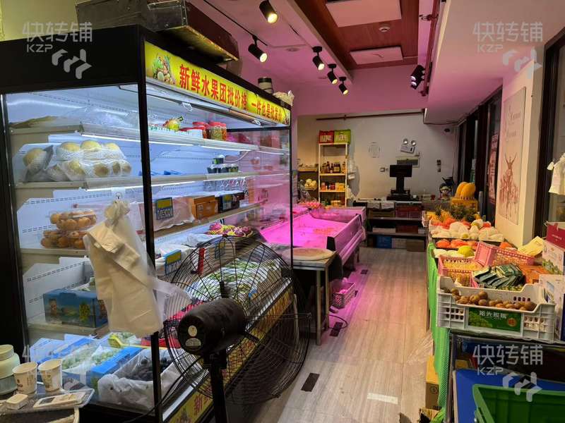 虎門金地琥悅生鮮水果店轉讓【周邊無同行業競爭、門頭醒目，靠近小區出入口，有停車位不用多花錢