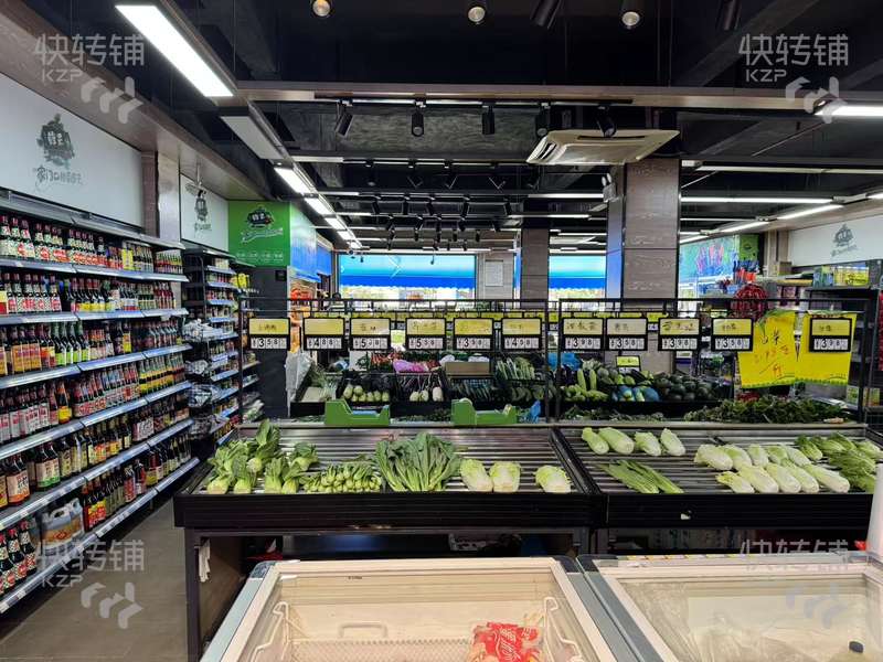 南城西平板嶺西路‘生鮮超市’轉讓【森林湖高端小區、出入口位置、UCC寫字樓、生意穩定、人流集中】