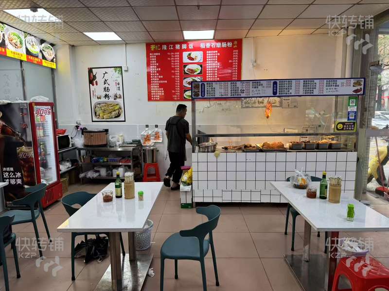 沙田活力粵港城‘早餐店+豬腳飯’轉(zhuǎn)讓【全新精美裝修、小區(qū)正門口、入住率高、工廠多】