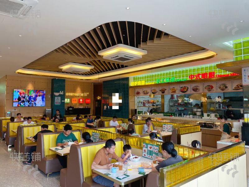 寮步萬潤廣場旁‘茶餐廳’轉讓【豪華裝修、周多個大型小區、購物廣場，人流量大】
