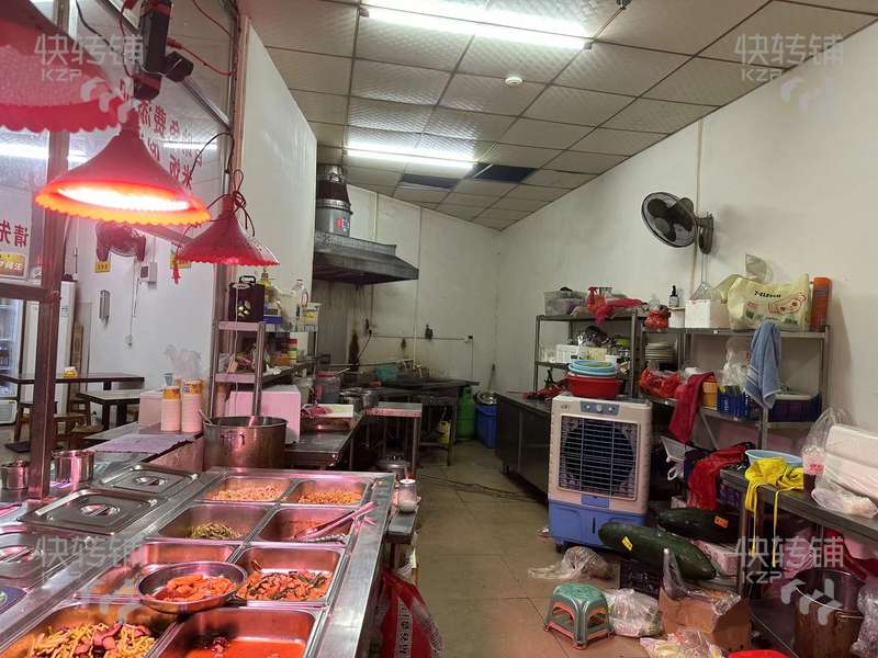 常平‘蘇坑超市門口’自選快餐店轉讓【近公園，學校，大廈，工業區，公寓，出租房多，雙門面】
